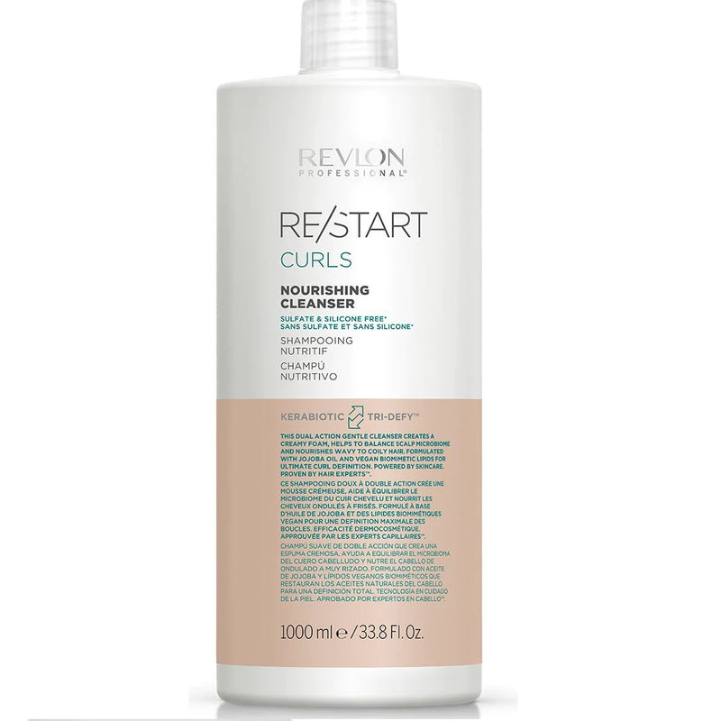 REVLON RESTART CURLS NOURISHING CLEANSER 1000ML