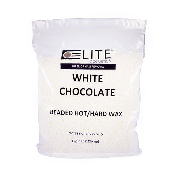 ELITE WHITE CHOCOLATE BEADED HOT / HARD WAX 1 KG