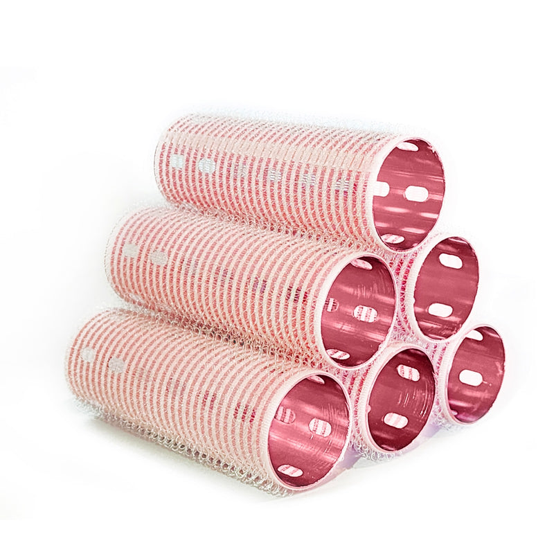 EZ ESSENTIALS METAL VELCRO ROLLERS 30MM - 6 PACK