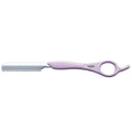 FEATHER STYLING RAZOR LONG HANDLE LAVENDER