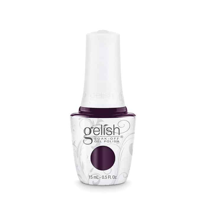 GELISH SOAK OFF GEL POLISH - PLUM TUCKERED OUT 15ML- CLEARANCE