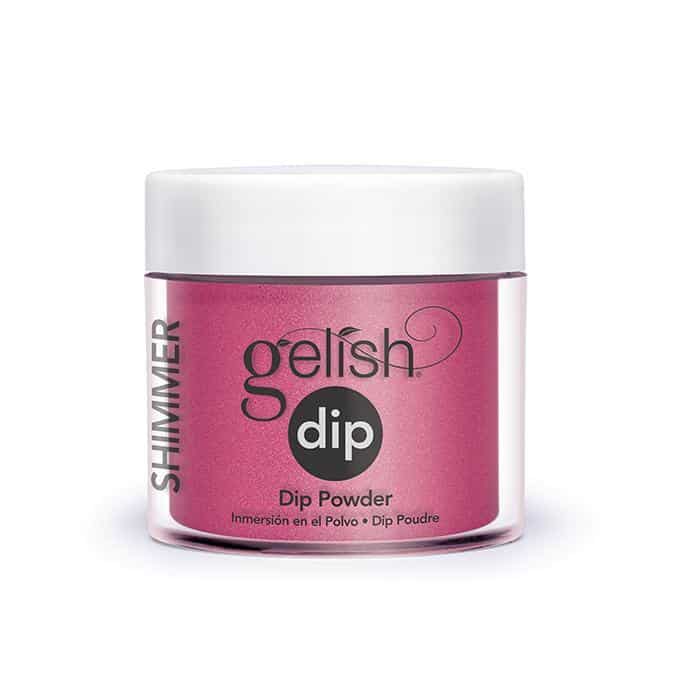 GELISH DIP DIPPING POWDER - WARM UP THE CAR-NATION 23GMS- CLEARANCE