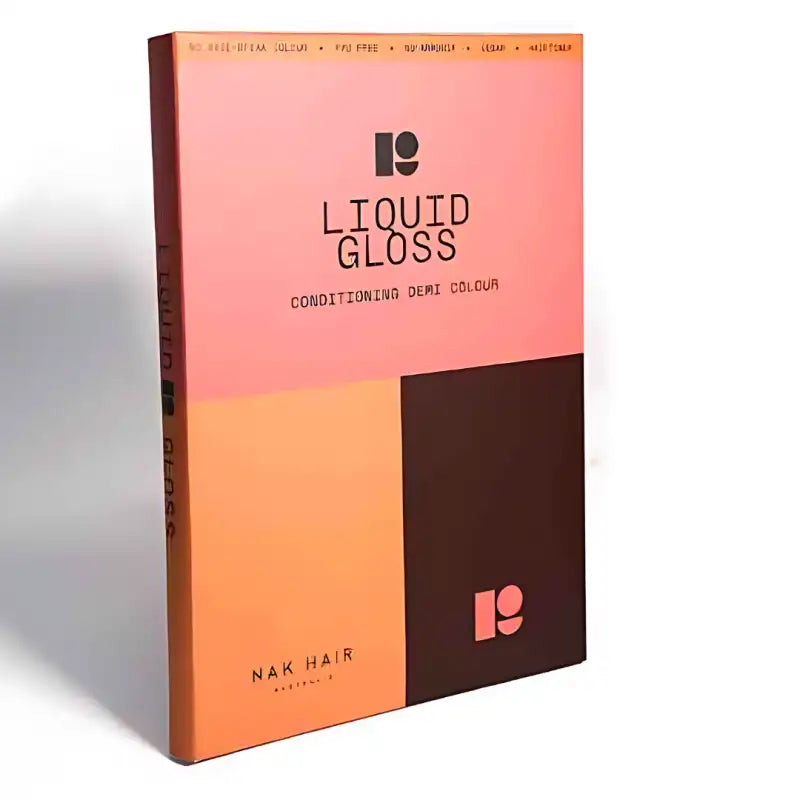 NAK HAIR PROFESSIONAL LIQUID GLOSS COLOUR CHART