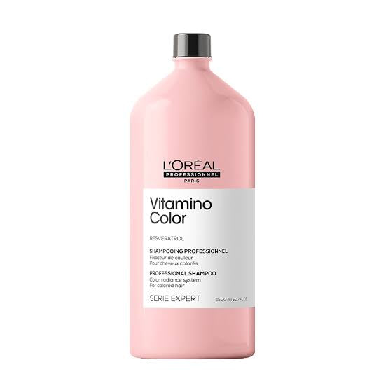 LOREAL PROFESSIONAL SERIE EXPERT VITAMINO COLOR SHAMPOO 1500ML