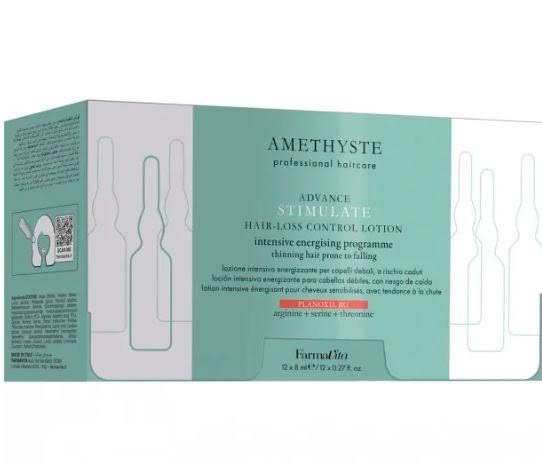 FARMAVITA AMETHYSTE STIMULATE HAIR-LOSS CONTROL AMPULES 12 X 8ML