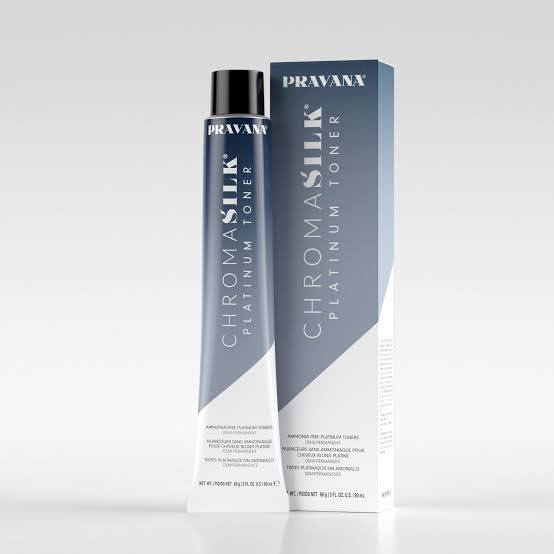 PRAVANA CHROMASILK PLATINUM TONER 90ML - DEMI PERMANENT