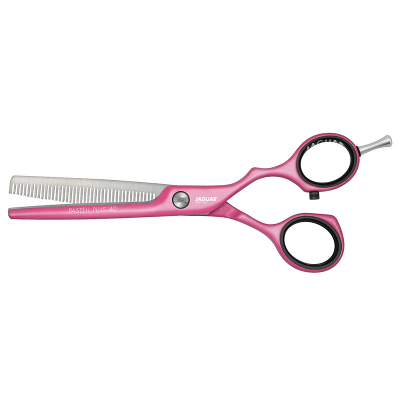 JAGUAR OFFSET 5.5" THINNING SCISSOR- CANDY