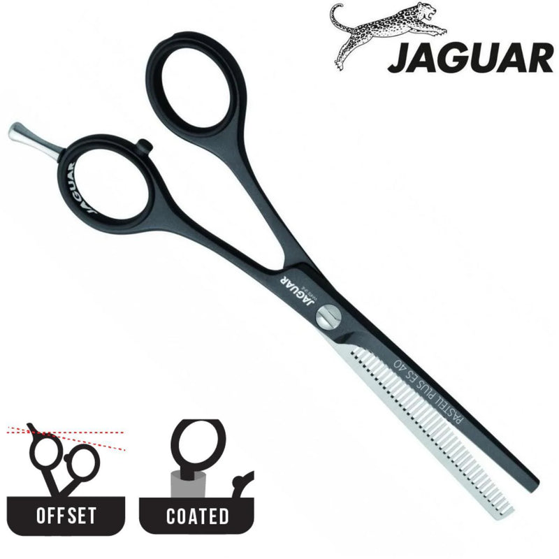 JAGUAR OFFSET 5.5" THINNING SCISSOR- LAVA