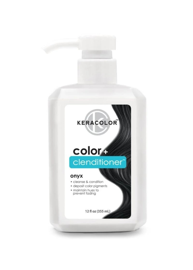 KERACOLOR COLOR CLENDITIONER COLORING SHAMPOO ONYX 355ML