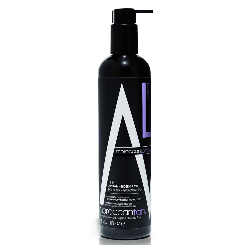 MOROCCAN TAN LUMINOUS LOTION - 3 IN 1 EXTENDER 325ML