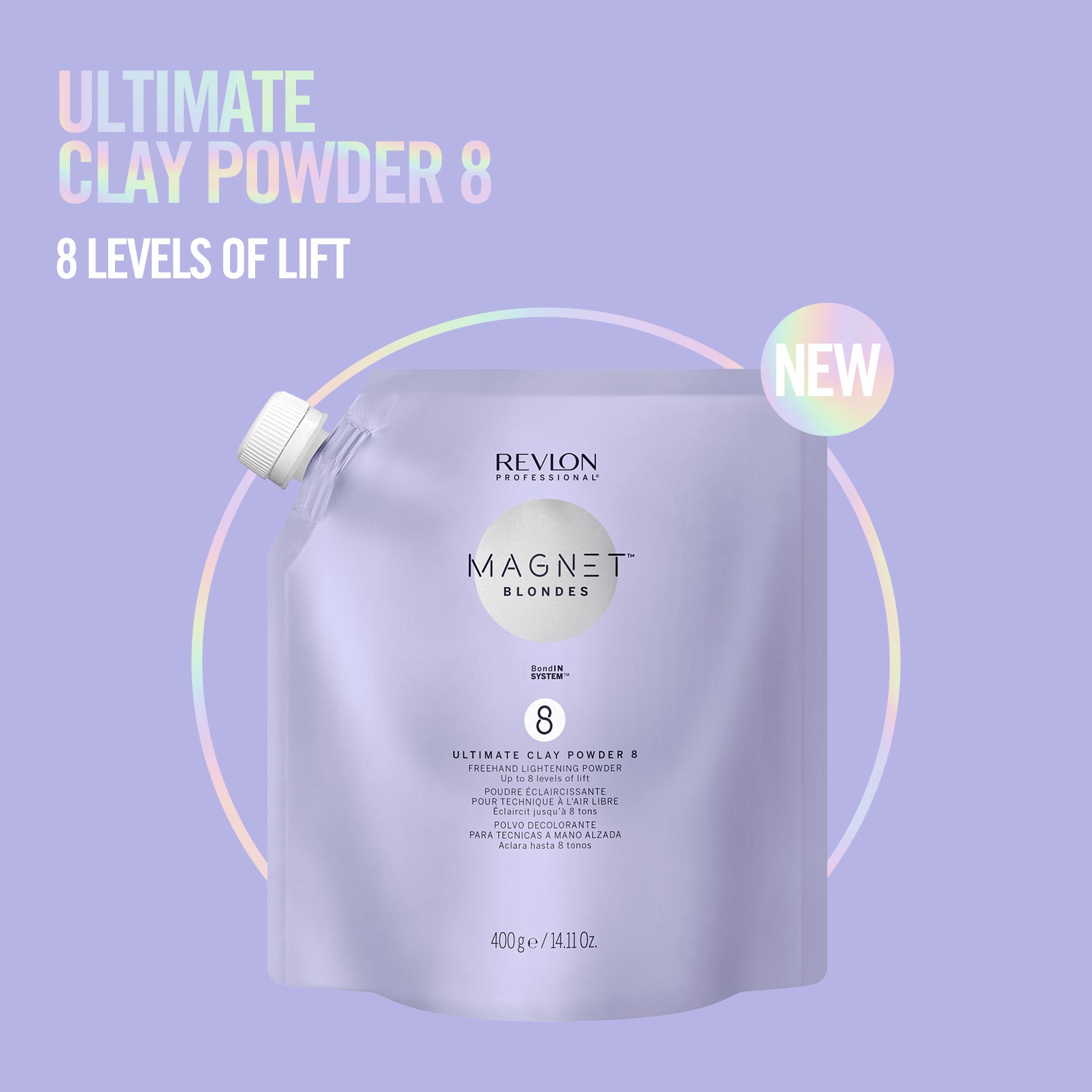 REVLON PROFESSIONAL MAGNET BLONDES ULTIMATE CLAY POWDER 8 - 400GM Hover Image