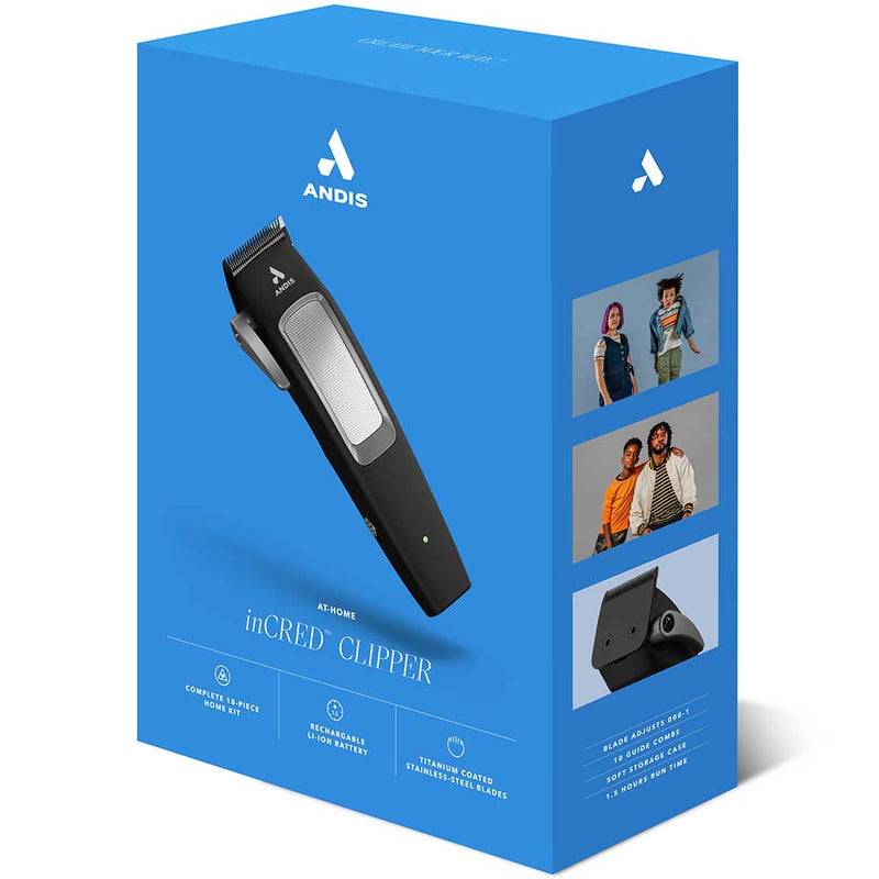 ANDIS INCRED CLIPPER 18PC HOME KIT