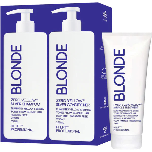 HI LIFT TRUE BLONDE DUO WITH FREE 1 MINUTE MIRACLE TREATMENT