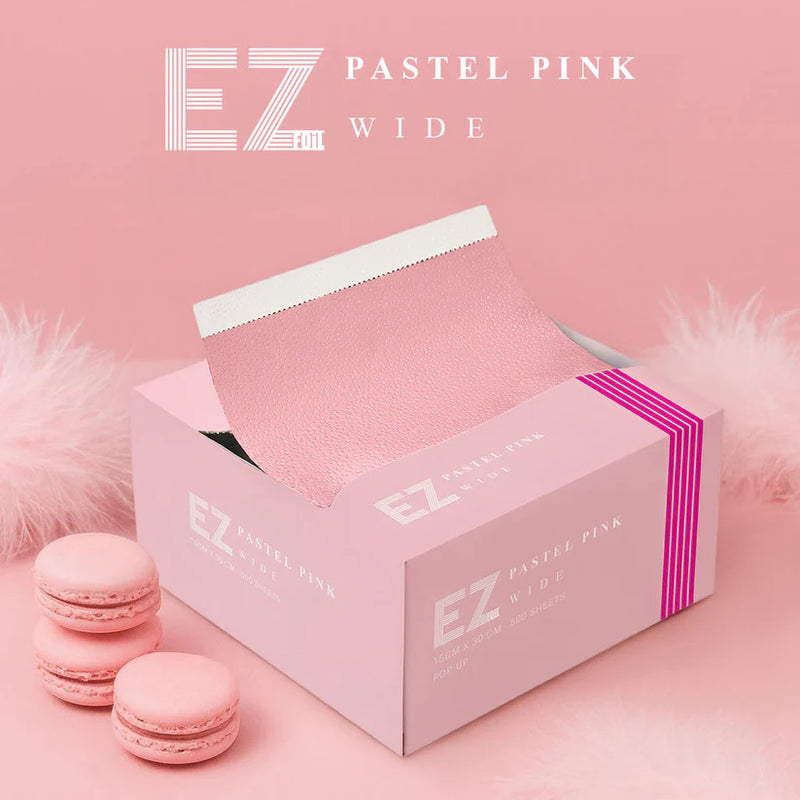 EZ FOIL PASTEL PINK - WIDE POP UP FOIL 500 SHEETS
