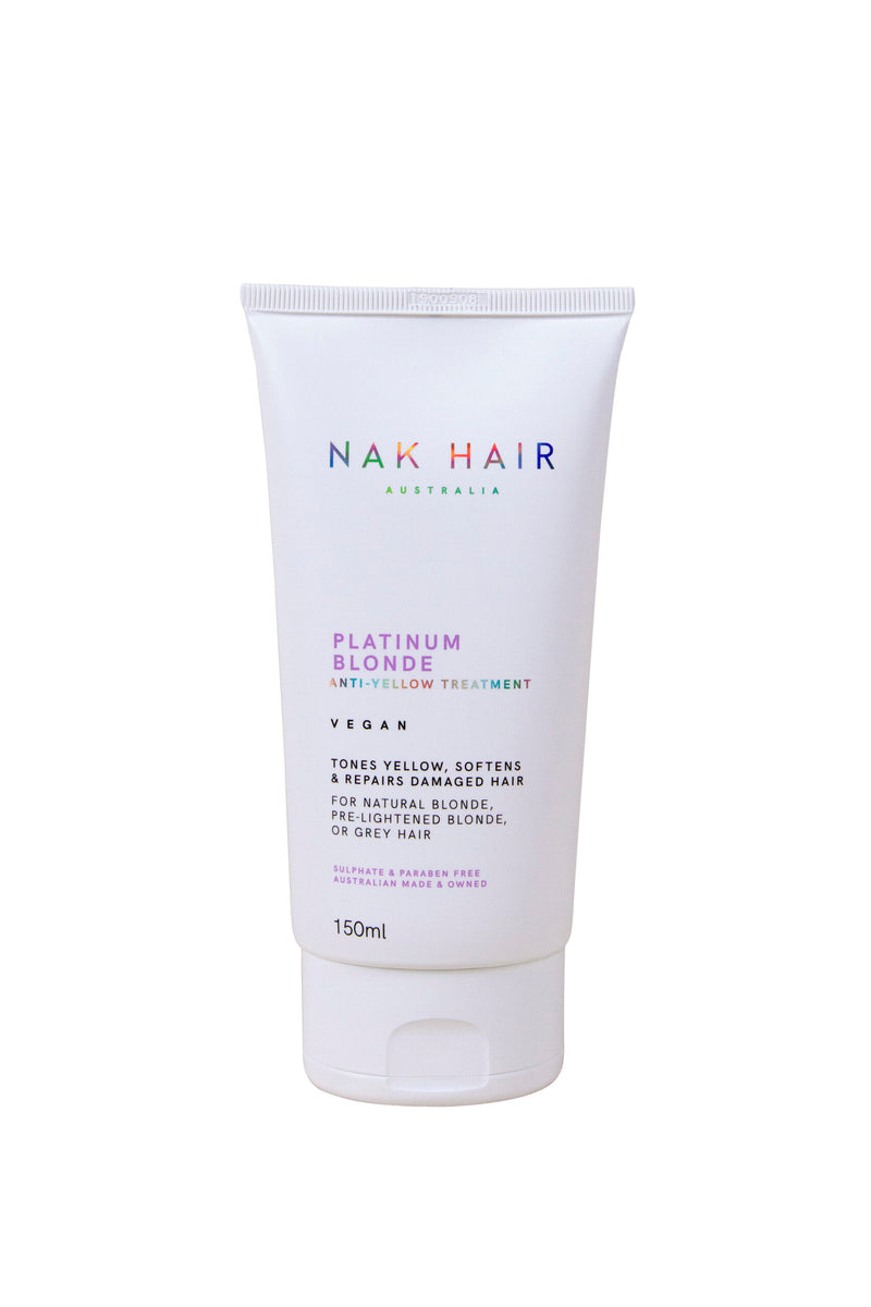 NAK PLATINUM BLONDE ANTI YELLOW TREATMENT 150ML