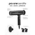 PRO-ONE AEROLITE HAIRDRYER - BLACK