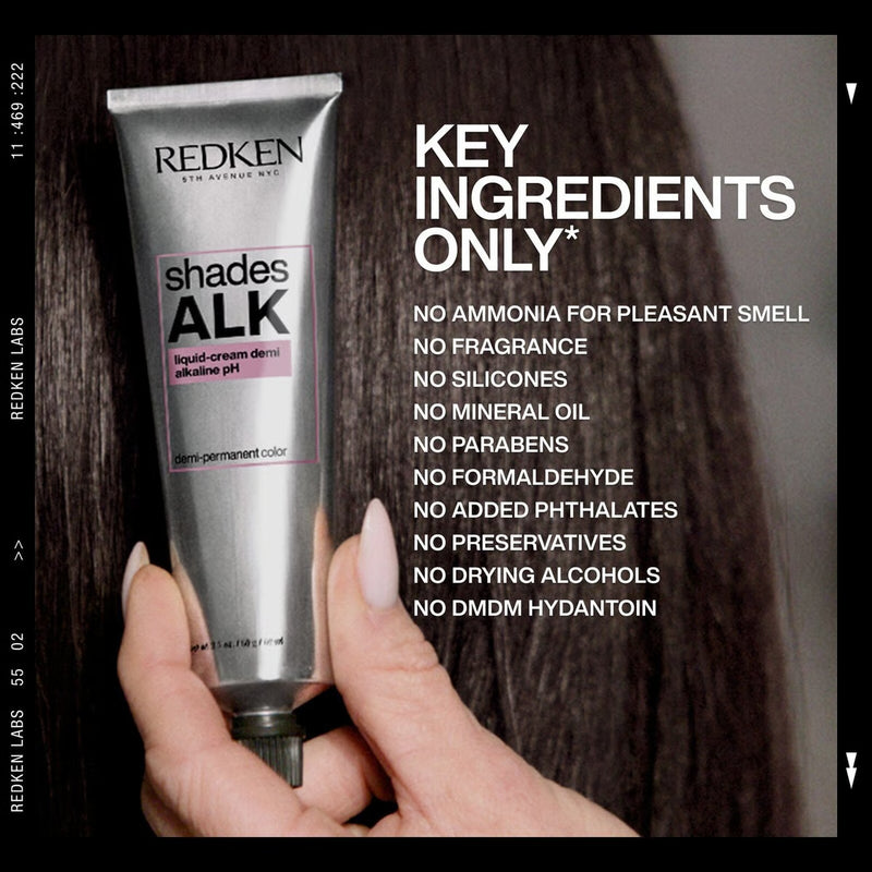REDKEN SHADES ALK LIQUID-CREME ALKALINE DEMI-PERMANENT 60ML