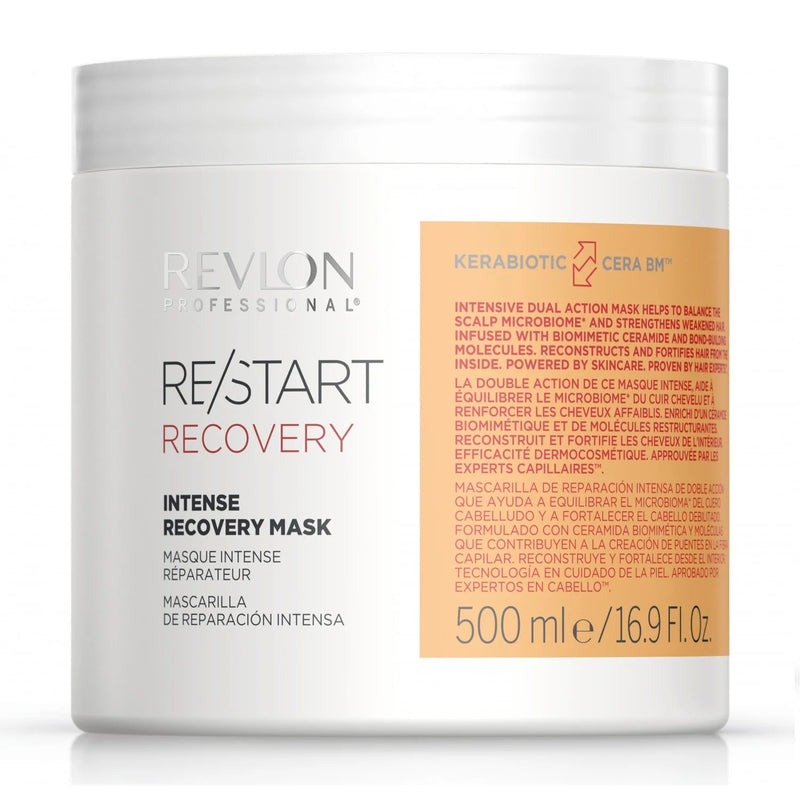 REVLON RESTART RECOVERY INTENSE RECOVERY MASK 500ML