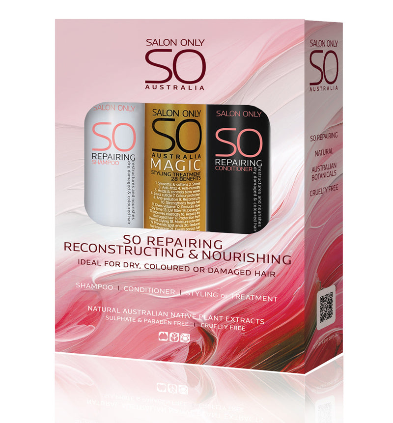 SALON ONLY SO REPAIRING GIFT SET TRIO