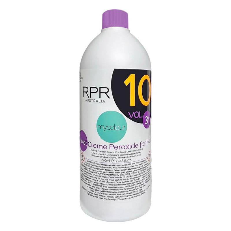 RPR MY COLOUR VIOLET CREME PEROXIDE 3% 10VOL 990ML