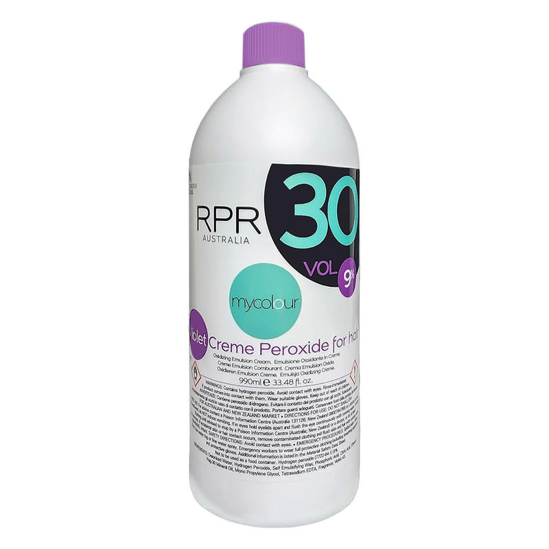 RPR MY COLOUR VIOLET CREME PEROXIDE 9% 30VOL 990ML