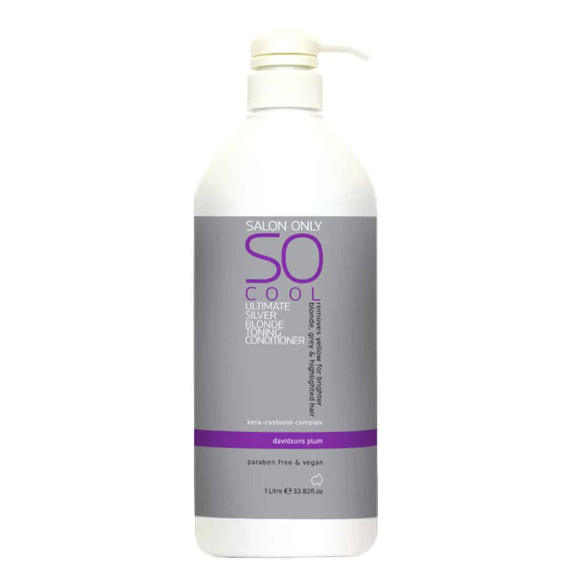 SALON ONLY SO COOL ULTIMATE BLONDE CONDITIONER 1 LITRE