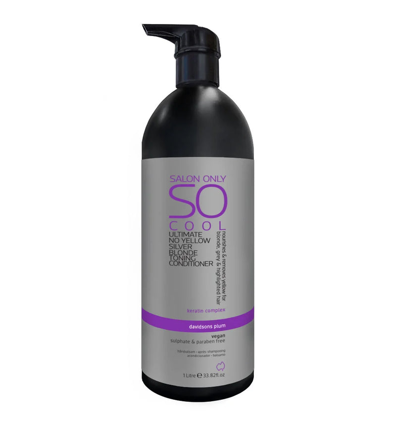 SALON ONLY SO COOL ULTIMATE BLONDE CONDITIONER 1 LITRE