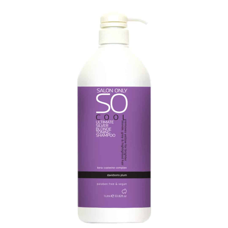 SALON ONLY SO COOL ULTIMATE BLONDE SHAMPOO 1 LITRE