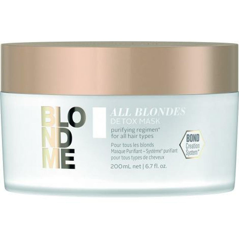 SCHWARZKOPF BLONDME ALL BLONDES DETOX MASK 200ML