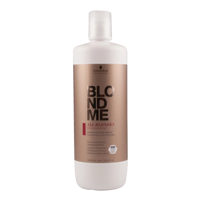 SCHWARZKOPF BLONDME ALL BLONDES RICH SHAMPOO 1000ML