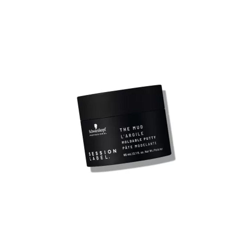 SCHWARZKOPF SESSION LABEL THE MUD 65ML- MOLDABLE PUTTY 65ML
