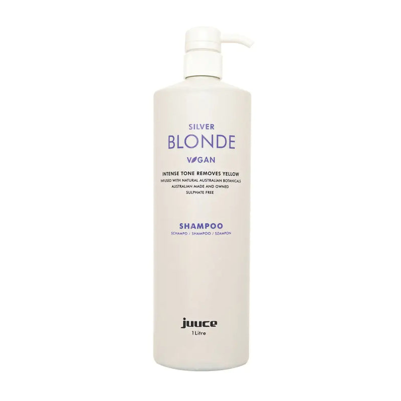 JUUCE SILVER BLONDE SHAMPOO 1LITRE-NEW