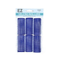 EZ ESSENTIALS VELCRO ROLLERS 25MM BLUE - 6 PACK