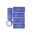 EZ ESSENTIALS VELCRO ROLLERS 25MM BLUE - 6 PACK