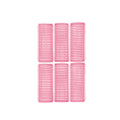 EZ ESSENTIALS VELCRO ROLLERS 20MM PINK - 6 PACK