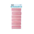 EZ ESSENTIALS VELCRO ROLLERS 20MM PINK - 6 PACK