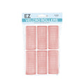 EZ ESSENTIALS VELCRO ROLLERS 28MM CORAL - 6 PACK