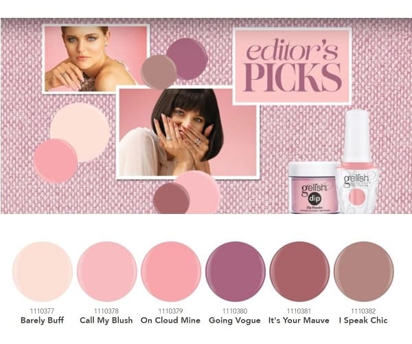 GELISH DIP DIPPING POWDER - IT'S YOUR MAUVE - LIMITED EDITION 23GMS