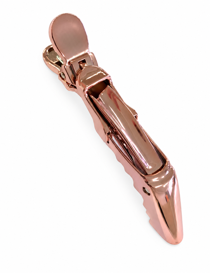 B2B ROSE GOLD CROCODILE CLIPS - INDIVIDUAL
