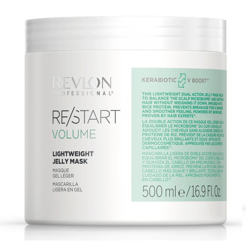 REVLON RESTART VOLUME LIGHTWEIGHT JELLY MASK 500ML