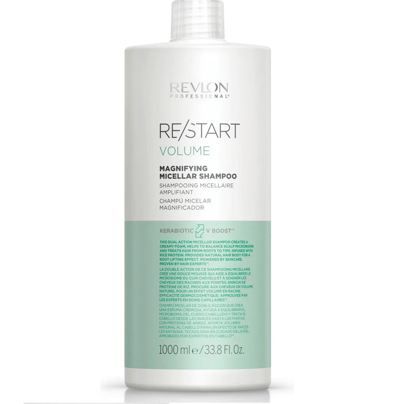 REVLON RESTART VOLUME MAGNIFYING MICELLAR SHAMPOO 1000ML