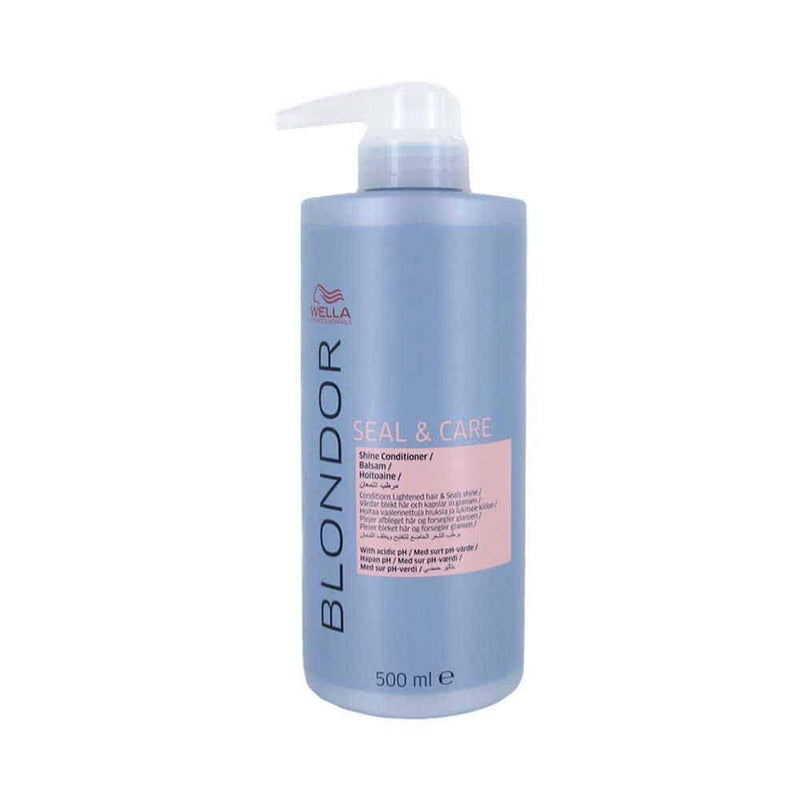 WELLA BLONDOR SEAL &amp; CARE SHINE CONDITIONER 500ML
