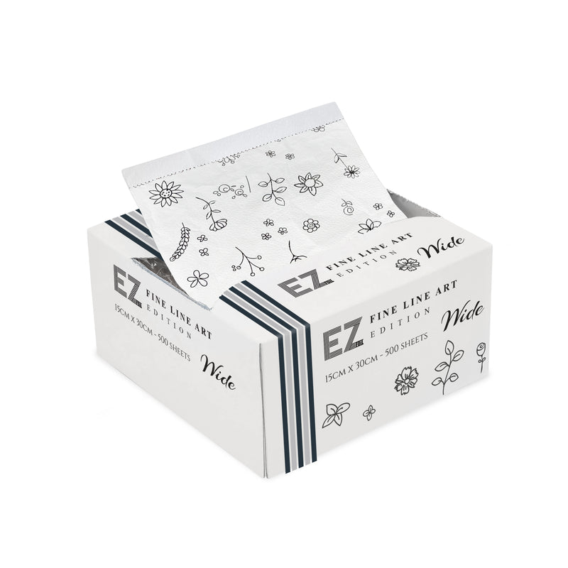 EZ FOIL FINE LINE ART EDITION - WIDE POP UP 500 SHEETS